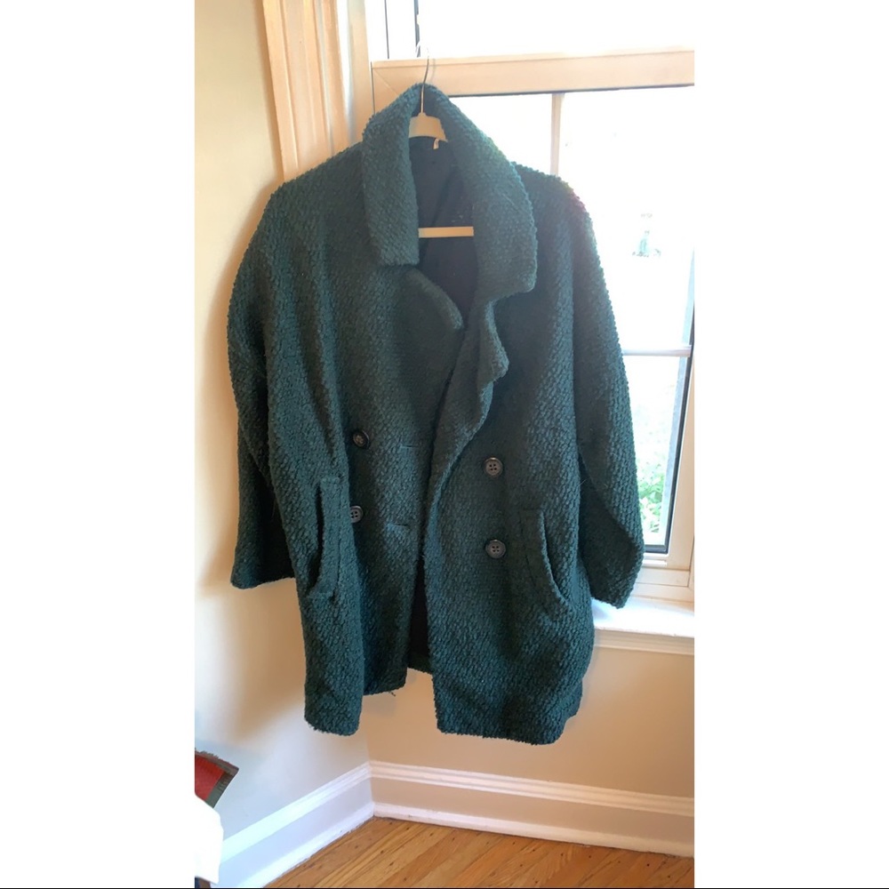 Free People Tweed Winter Coat